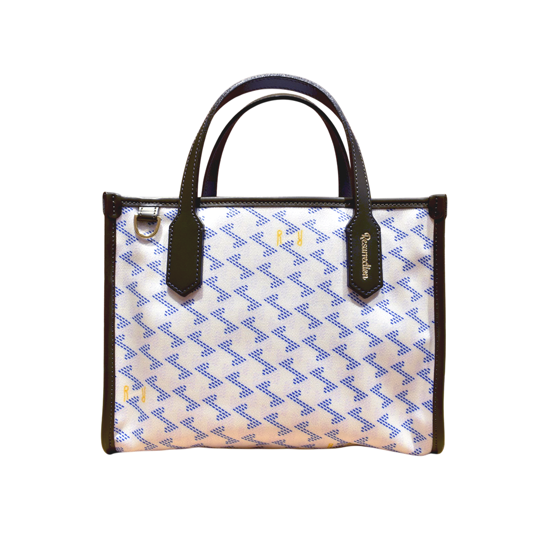 【Resurrection】LANIUS SQUARE MINI NO.3 ラニウス スクエア ミニ カートバッグ AQUA (ZZRES-RRCTB00103)