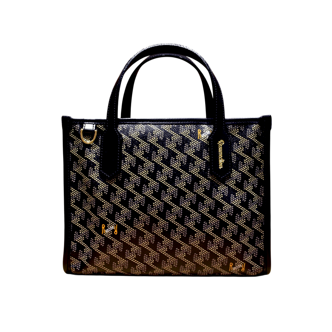 【Resurrection】LANIUS SQUARE MINI NO.3 ラニウス スクエア ミニ カートバッグ D.BLACK (ZZRES-RRCTB00103)