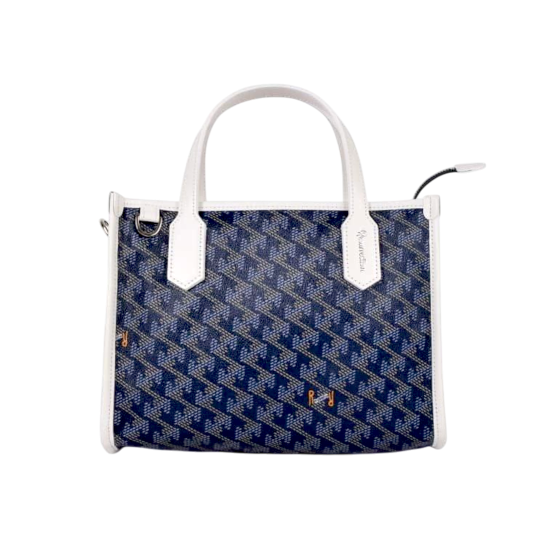 【Resurrection】LANIUS SQUARE MINI NO.3 ラニウス スクエア ミニ カートバッグ NAVY WHITE(ZZRES-RRCTB00103)