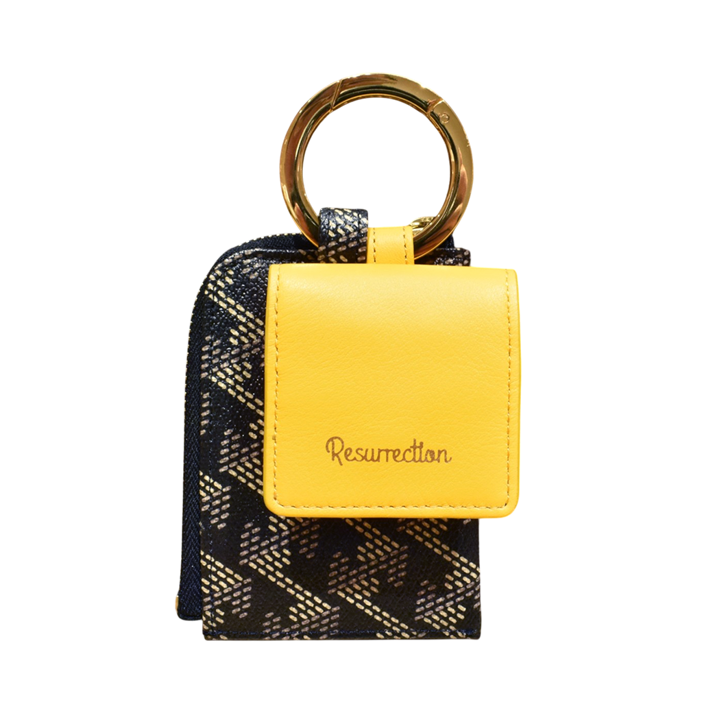 【Resurrection】Canary マルチポーチ D.BLACK/YELLOW(ZZRES-RRPUC00503)