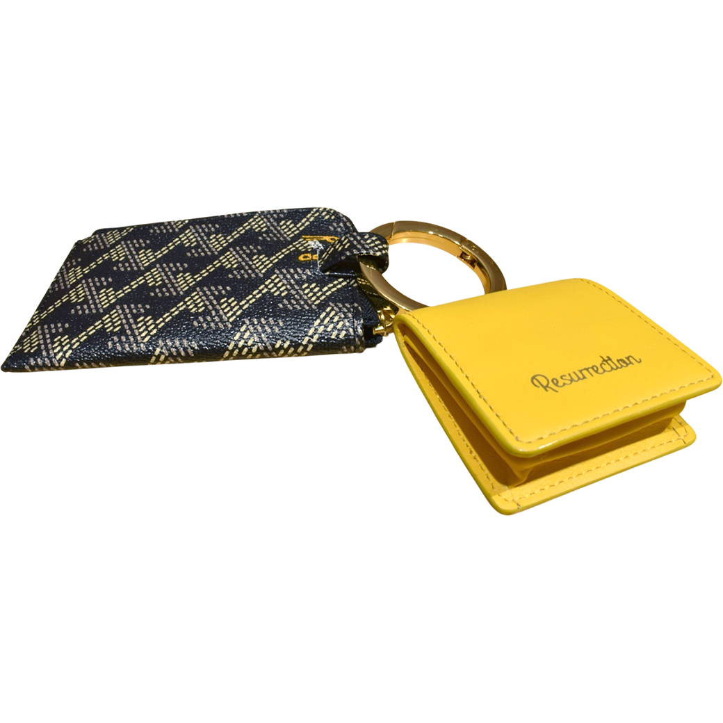 【Resurrection】Canary マルチポーチ D.BLACK/YELLOW(ZZRES-RRPUC00503)