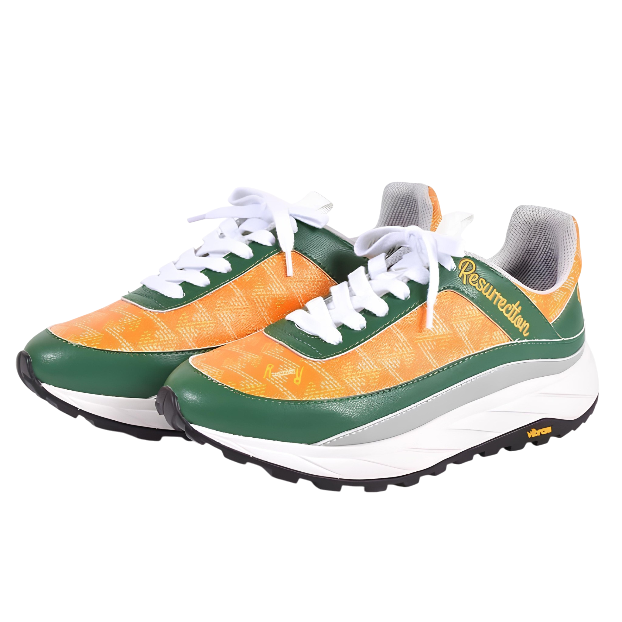 【Resurrection】Thrush スラッシュ ゴルフシューズ YELLOW×GREEN (ZZRES-RRSHS00102)
