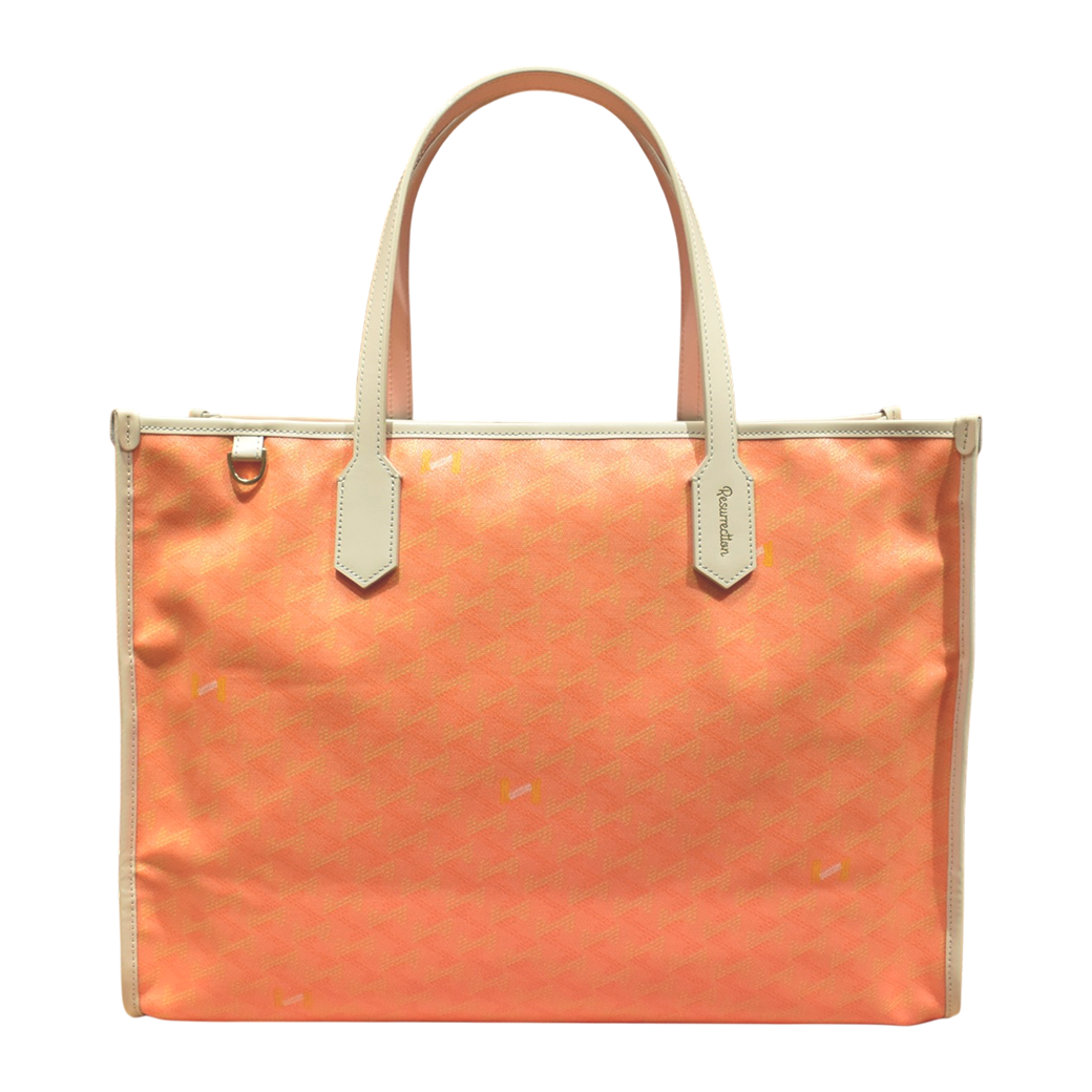 【Resurrection】LANIUS SQUARE BIG ラニウス スクエア ビッグ トートバッグ SUNSET(ZZRES-RRTTB00102)