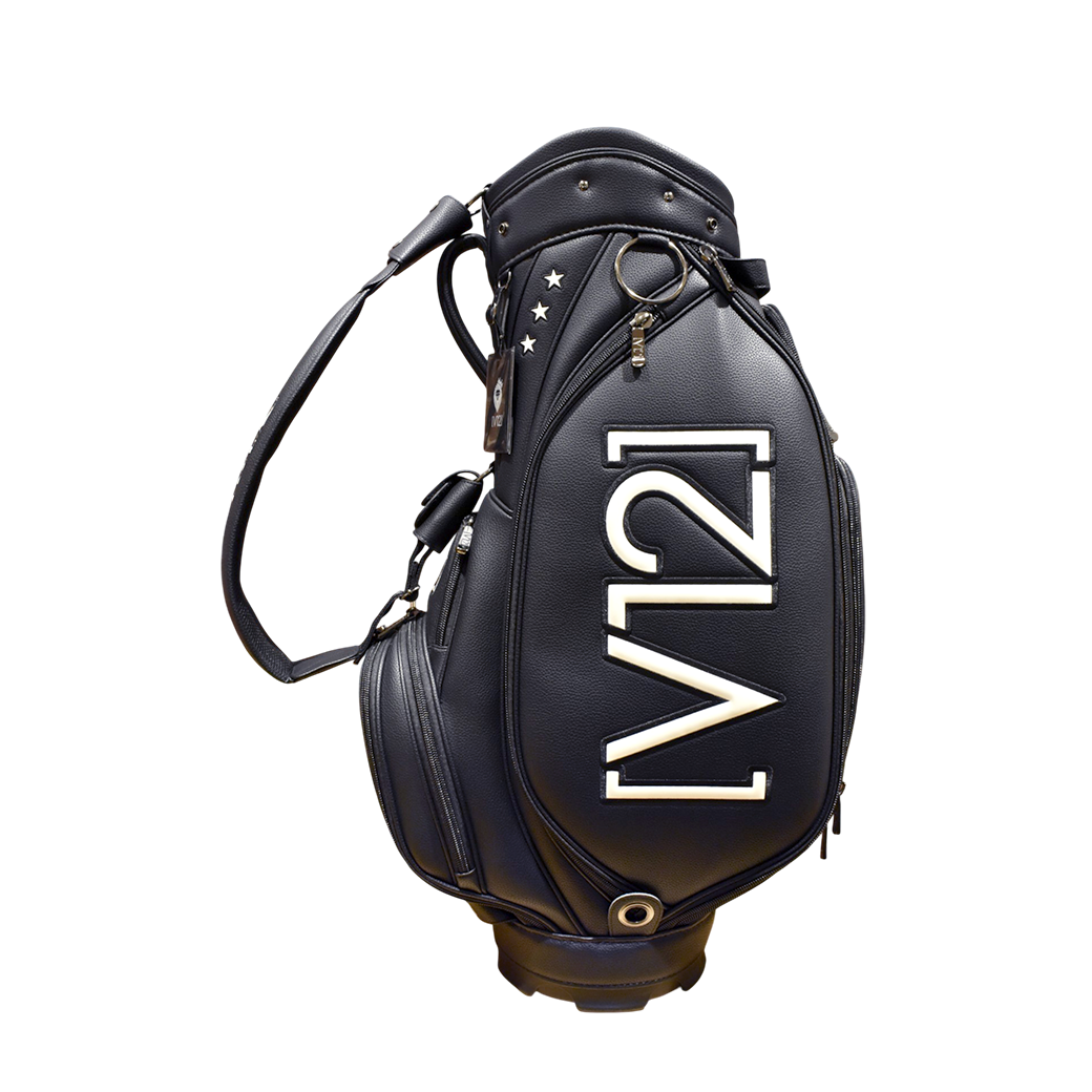【V12】PRO CADDY 9.5 B 自立キャディバッグ 9.5号 BLACK (ZZV12-V122511CB04)