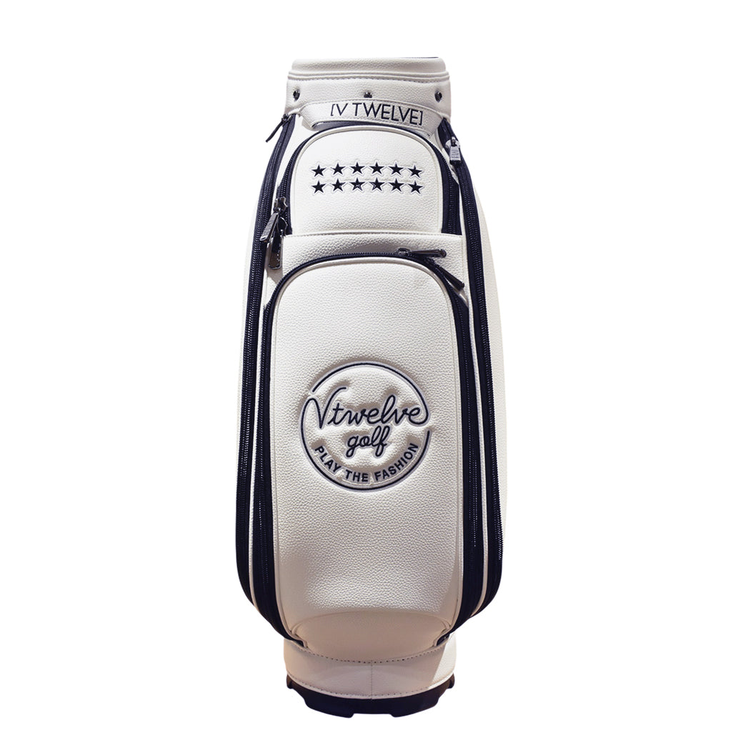 【V12】PRO CADDY 9.5 B 自立キャディバッグ 9.5号 WHITE (ZZV12-V122511CB04)