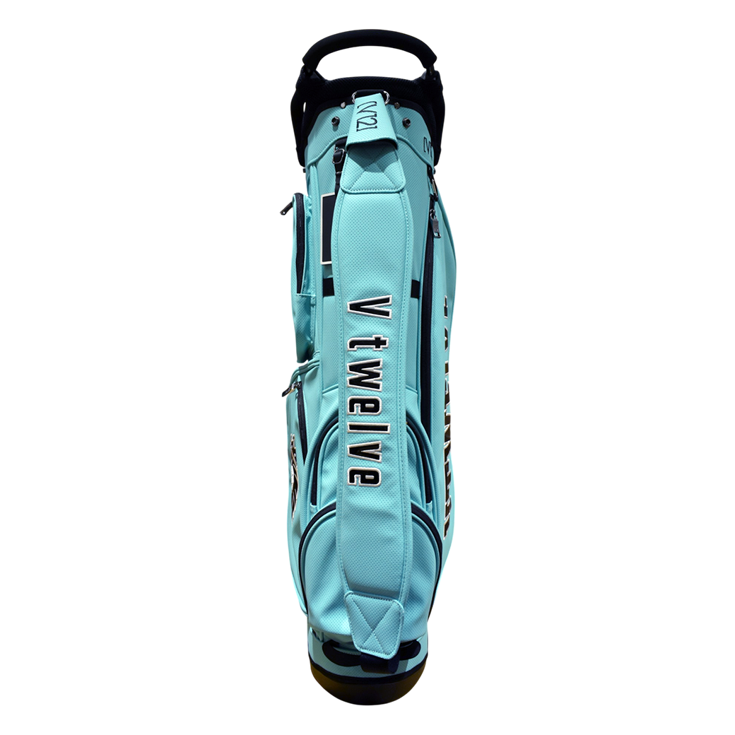 【V12】PERFORATE CB スタンドキャディバッグ 9号 TURQUOISE (ZZV12-V122610CB02)