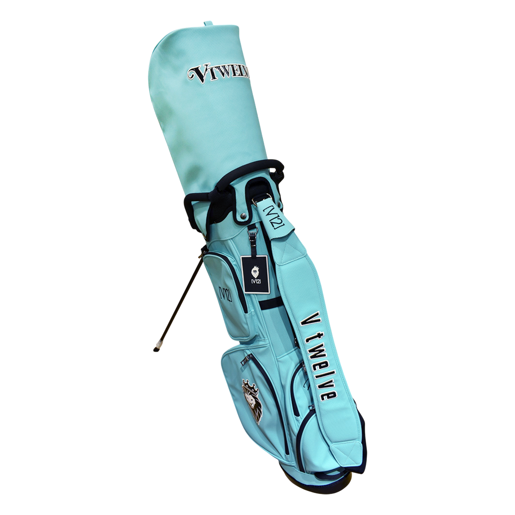 【V12】PERFORATE CB スタンドキャディバッグ 9号 TURQUOISE (ZZV12-V122610CB02)