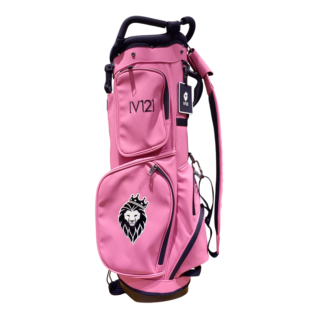 【V12】PERFORATE CB スタンドキャディバッグ 9号 PINK (ZZV12-V122610CB03)