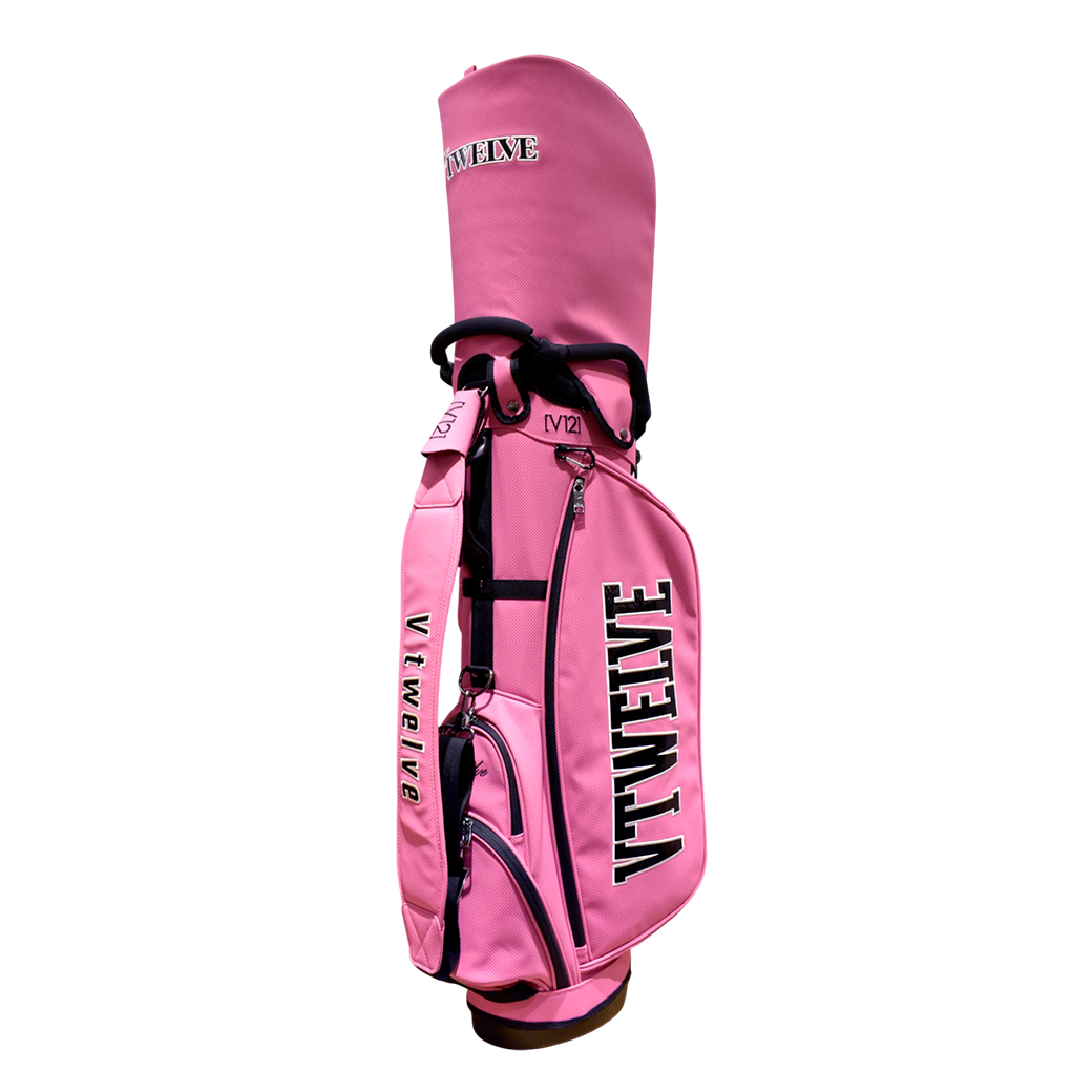【V12】PERFORATE CB スタンドキャディバッグ 9号 PINK (ZZV12-V122610CB03)