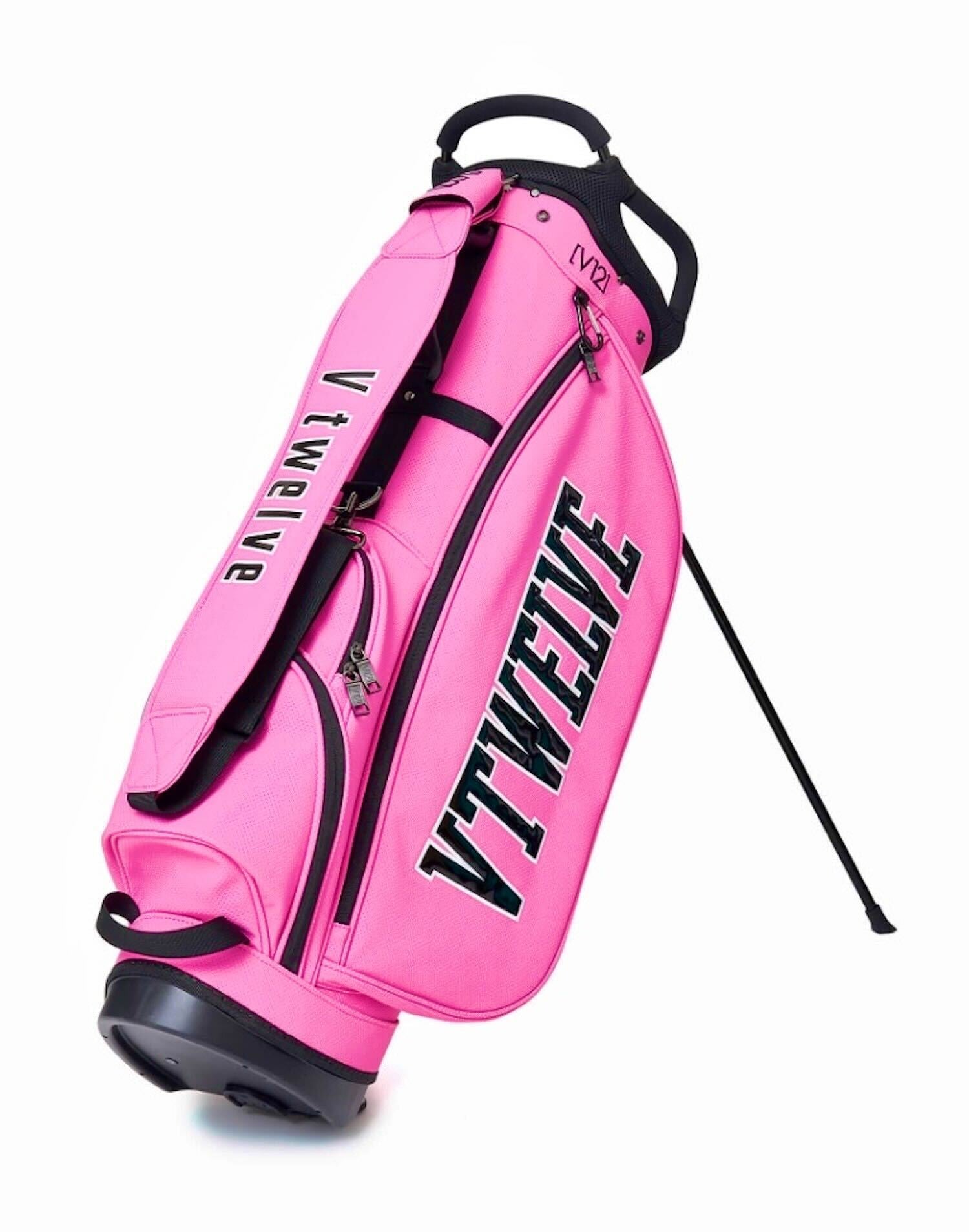 【V12】PERFORATE CB スタンドキャディバッグ 9号 PINK (ZZV12-V122610CB03)