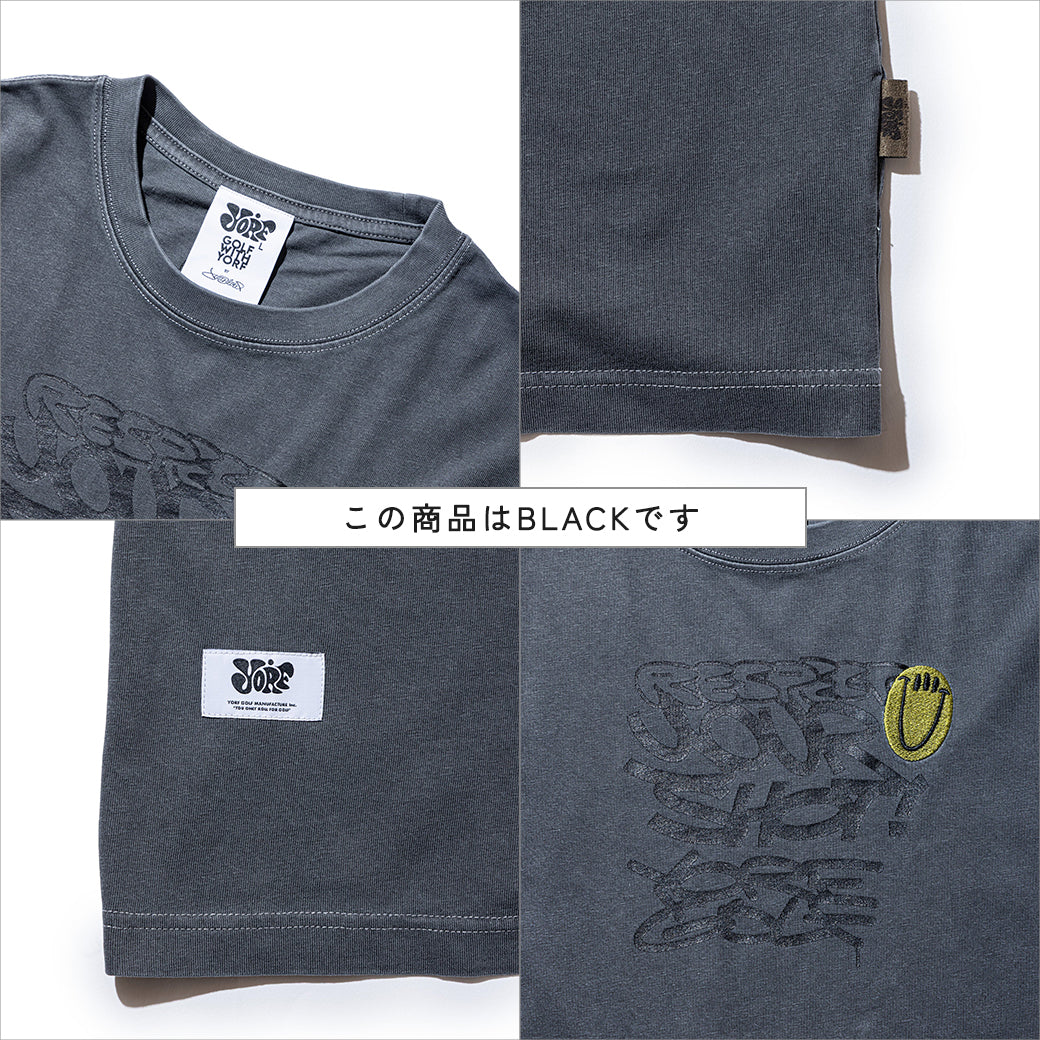 【YORF】ヴィンテージライク Tシャツ WHITE（ZZYRF-1086110303）