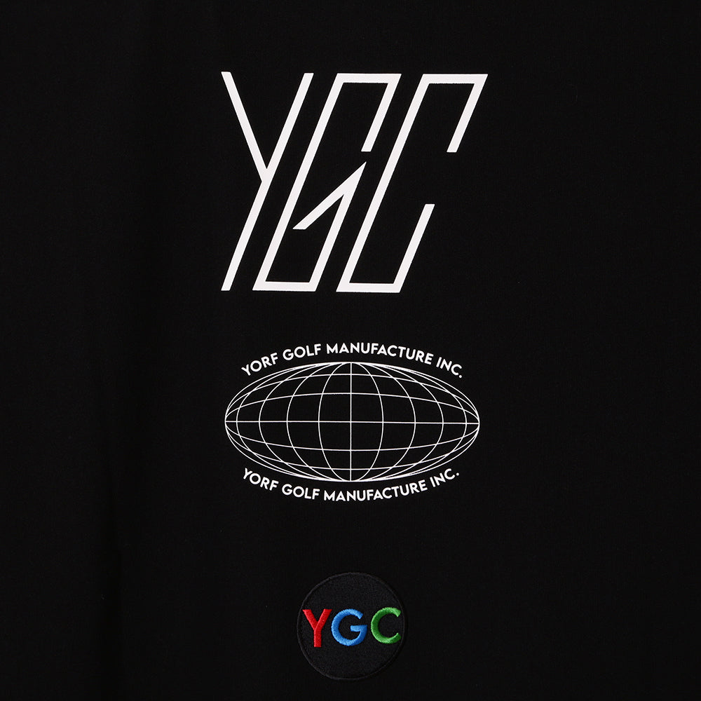 【YORF】YGCカノコ ポロシャツ BLACK（ZZYRF-1086120301）