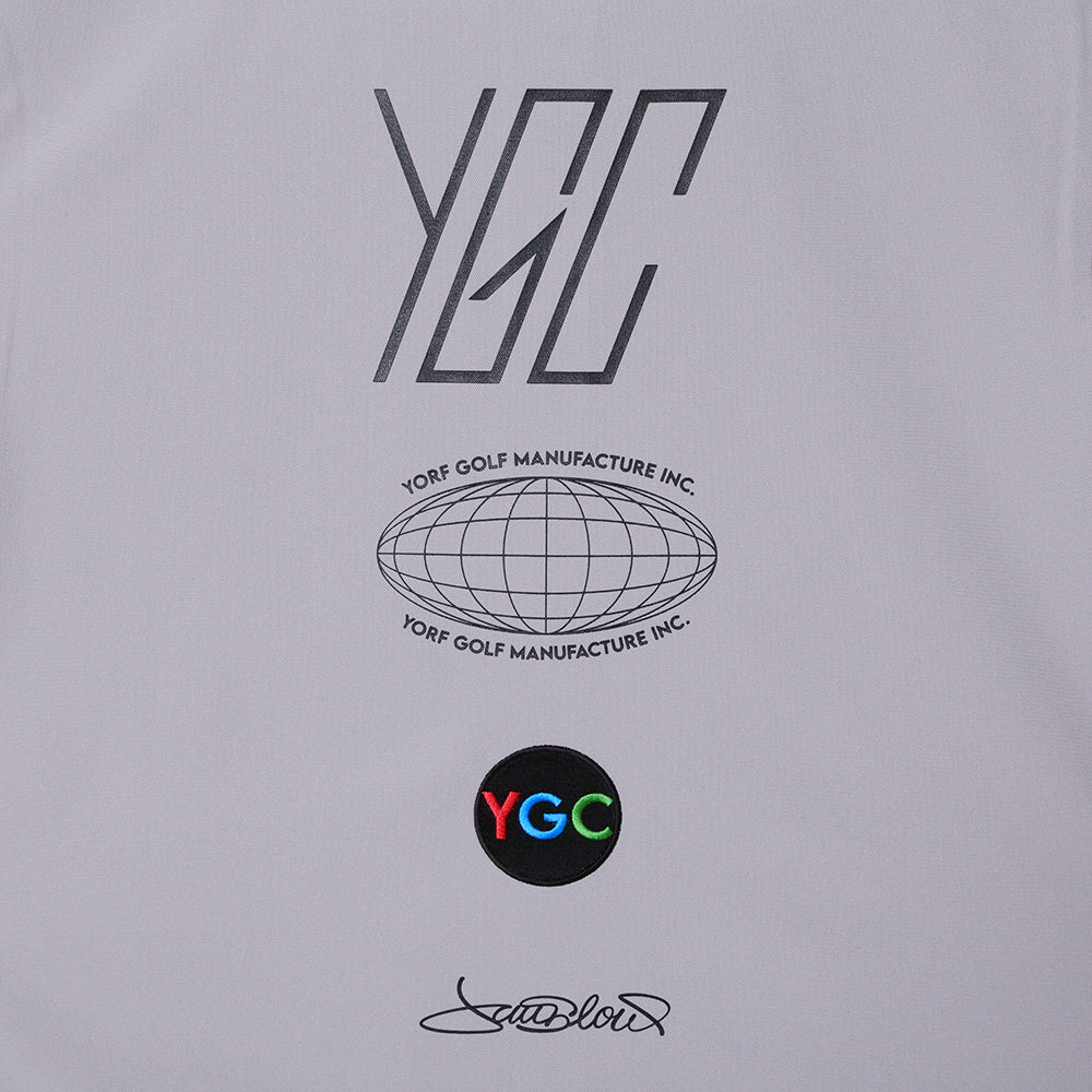 【YORF】YGCカノコ ポロシャツ GRAY（ZZYRF-1086120301）
