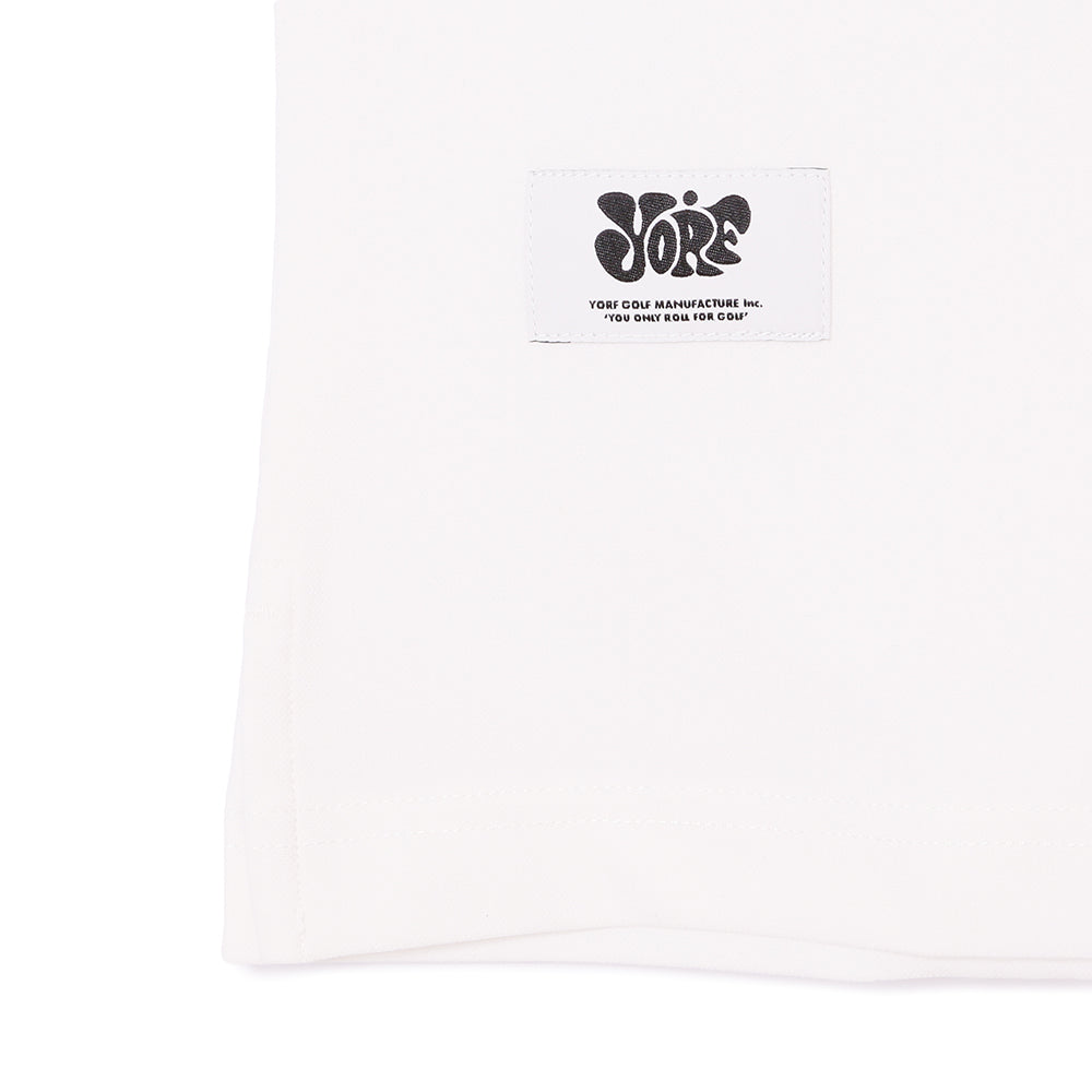 【YORF】YGCカノコ ポロシャツ WHITE（ZZYRF-1086120301）