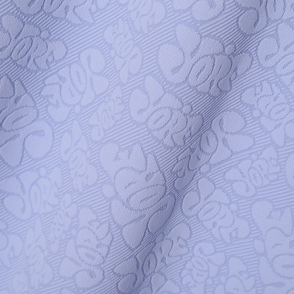 【YORF】YORFジャガード ポロシャツ BLUE（ZZYRF-1086120302）