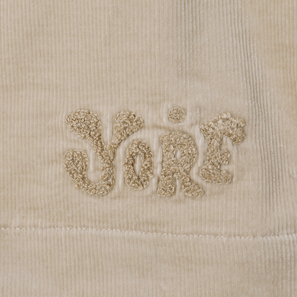 【YORF】コーデュロイワンウォッシュパンツ BEIGE（ZZYRF-1086160301）