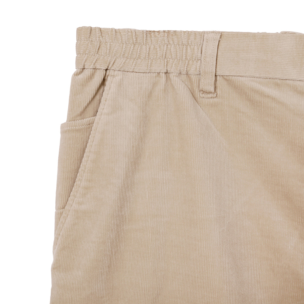 【YORF】コーデュロイワンウォッシュパンツ BEIGE（ZZYRF-1086160301）