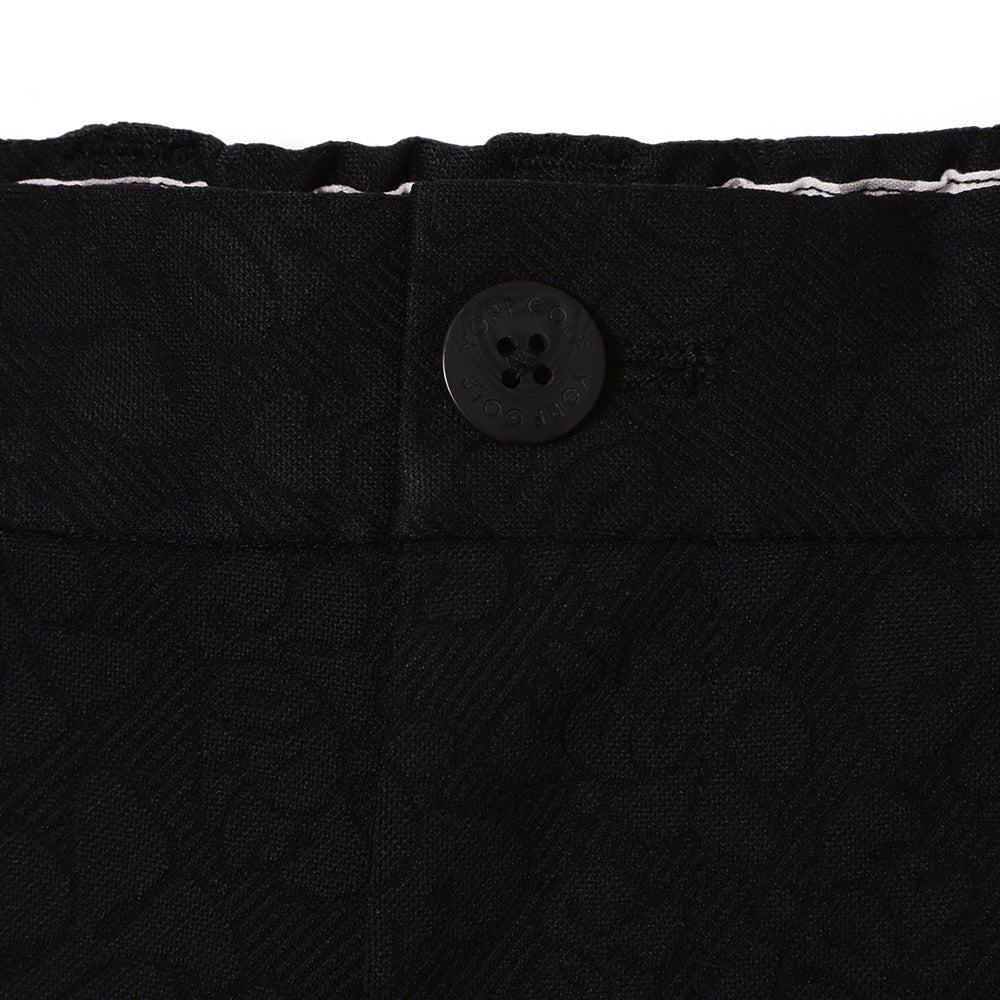 【YORF】YORFジャガードショートパンツ BLACK（ZZYRF-1086160302）