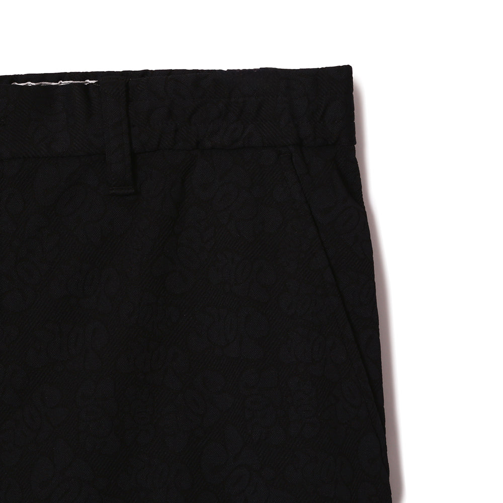 【YORF】YORFジャガードショートパンツ BLACK（ZZYRF-1086160302）