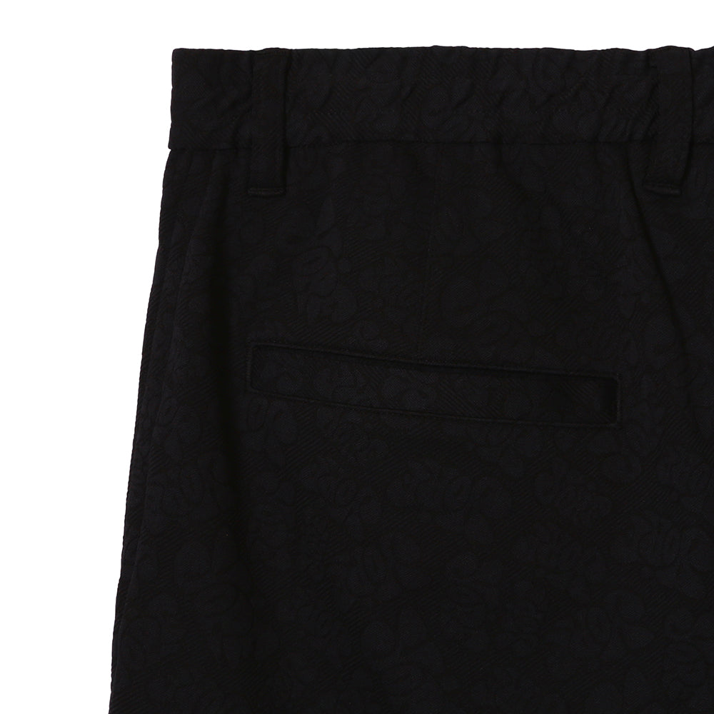 【YORF】YORFジャガードショートパンツ BLACK（ZZYRF-1086160302）