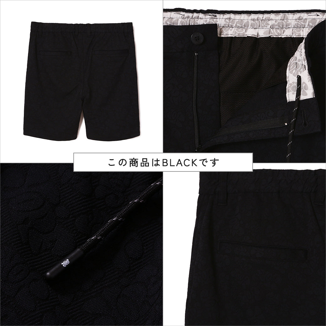 【YORF】YORFジャガードショートパンツ BLUE（ZZYRF-1086160302）