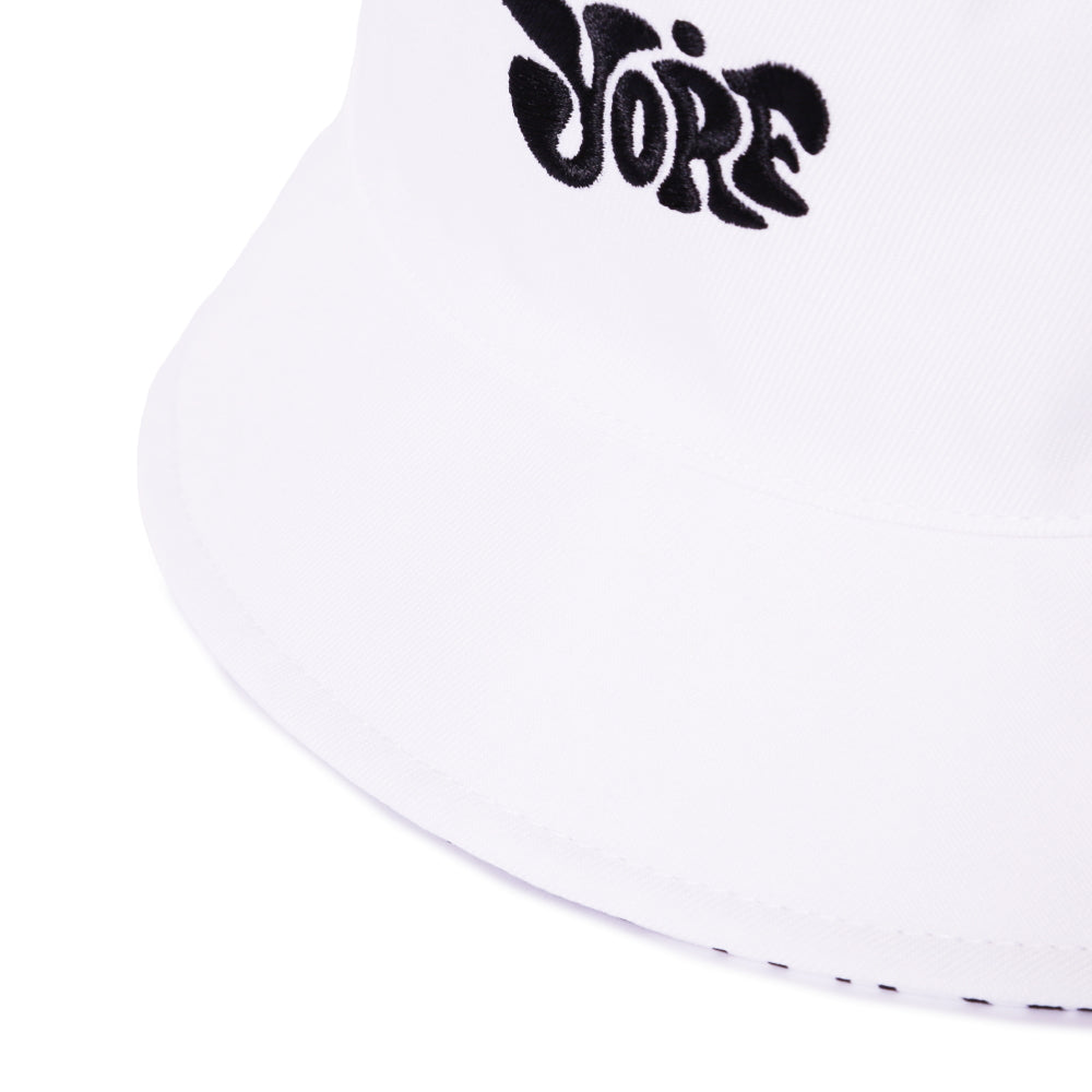 【YORF】リバーシブルバケットハット BLACK WHITE (ZZYRF-1086194306)