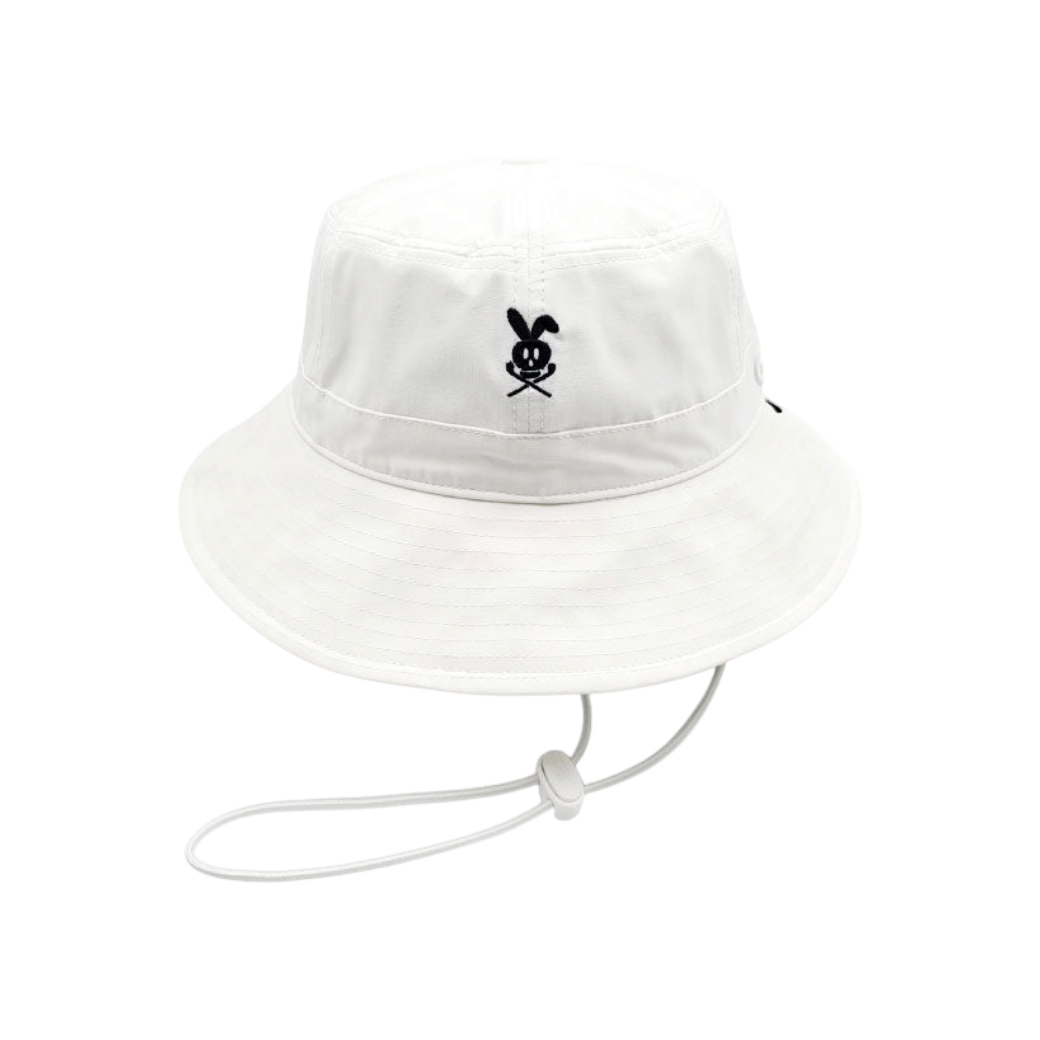 【YORF】LOGO POINT FISHING HAT ホワイト（ZZYRF-1086294803）