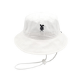 【YORF】LOGO POINT FISHING HAT ホワイト（ZZYRF-1086294803）