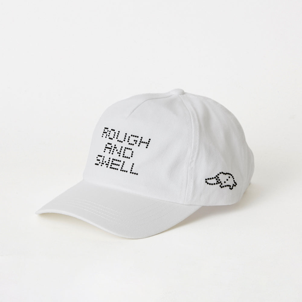 【rough&swell】DOT B.B. CAP[WHITE]（RSA-23202）