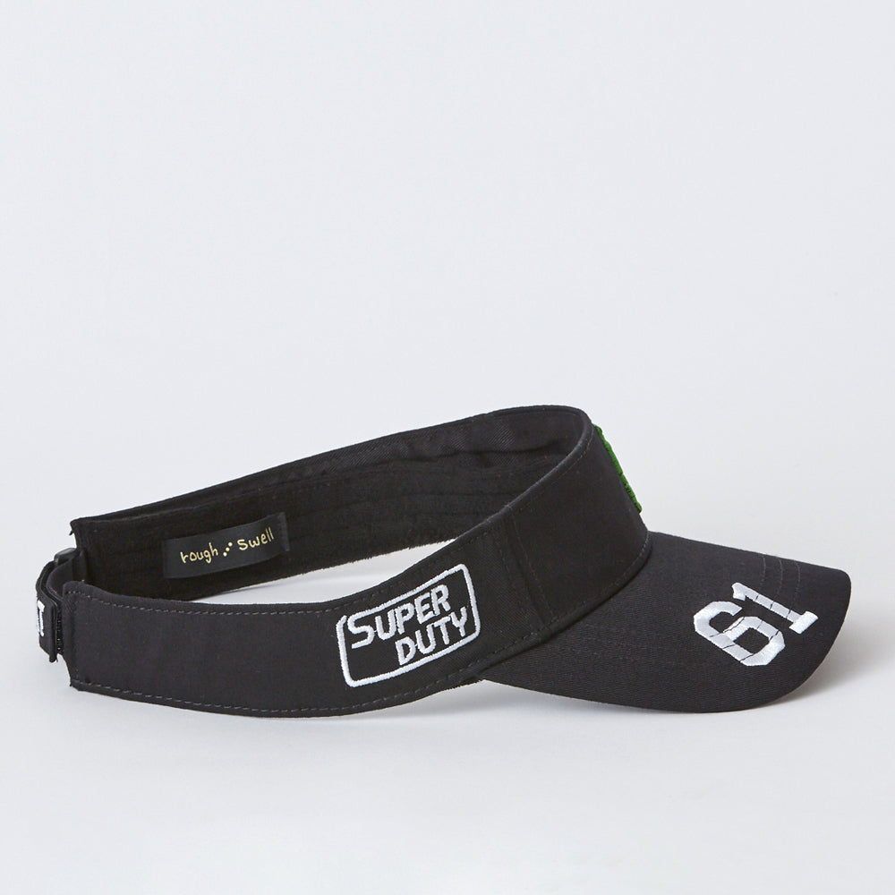 【rough&swell】TOUR SUN VISOR［BLACK］（RSA-23004）