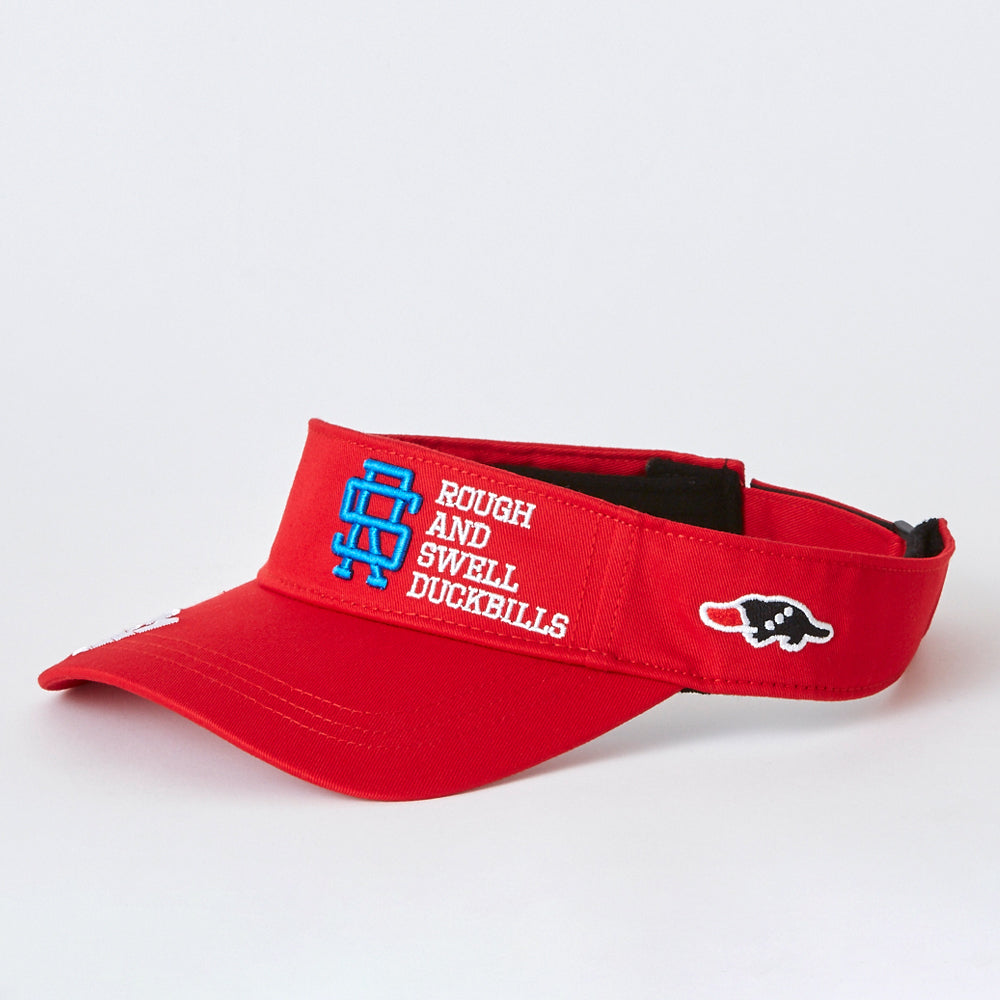 【rough&swell】TOUR SUN VISOR［RED］（RSA-23004）