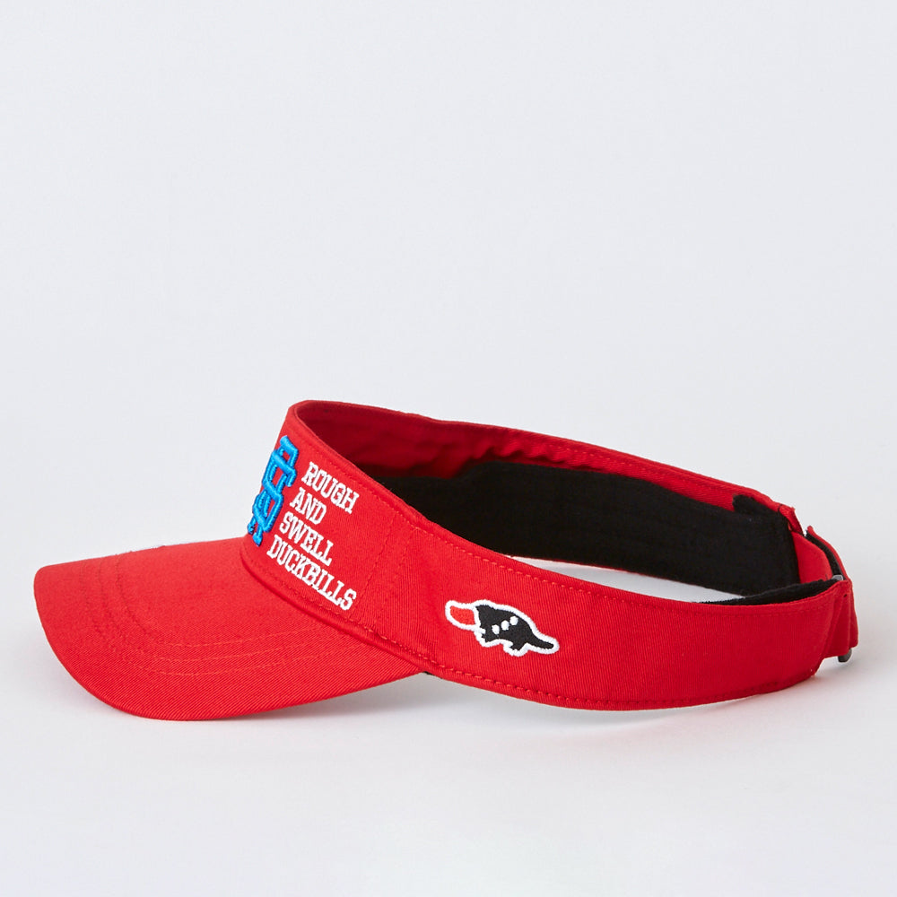 【rough&swell】TOUR SUN VISOR［RED］（RSA-23004）