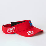 画像をギャラリービューアに読み込む, 【rough&amp;swell】TOUR SUN VISOR［RED］（RSA-23004）
