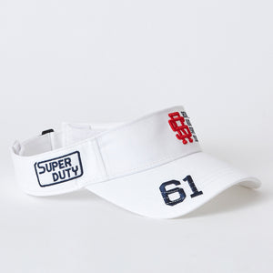 【rough&swell】TOUR SUN VISOR［WHITE］（RSA-23004）
