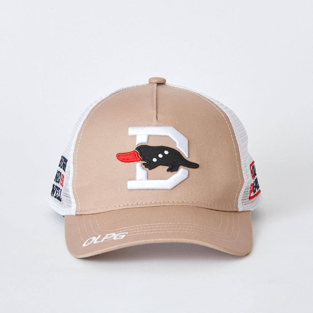 【rough＆swell】BIG D MESH CAP［BEIGE］（RSA-23006）