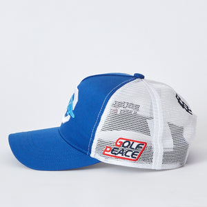 【rough＆swell】BIG D MESH CAP［BLUE］（RSA-23006）