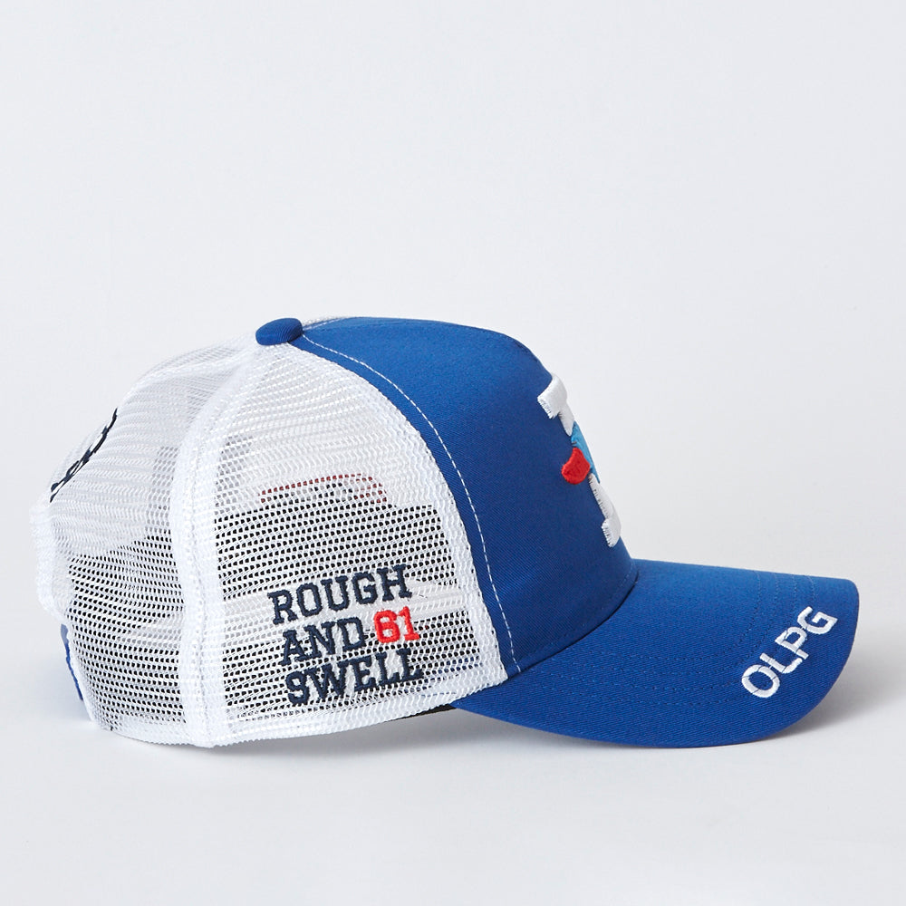 【rough＆swell】BIG D MESH CAP［BLUE］（RSA-23006）