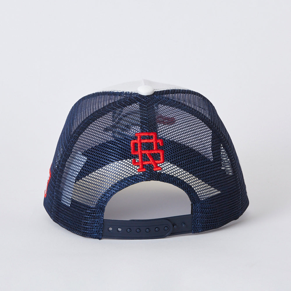 【rough＆swell】BIG D MESH CAP［WHITE］（RSA-23006）