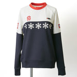 画像をギャラリービューアに読み込む, 【rough&amp;swell】BLIZZARD SWEAT W.［NAVY×WHITE］（RSL-22211）
