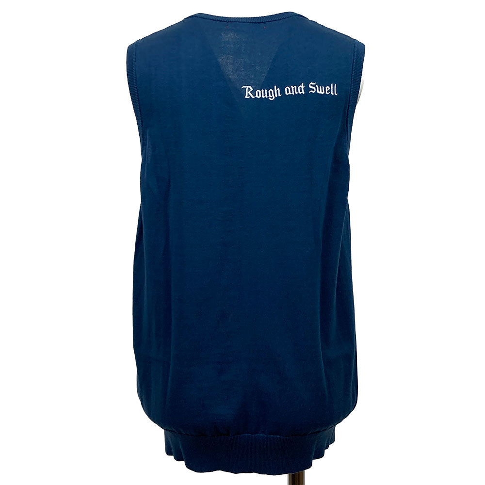 【rough&amp;swell】FAIRWAY FEVER VEST W.[LIGHT NAVY]M사이즈(RSL-22037)