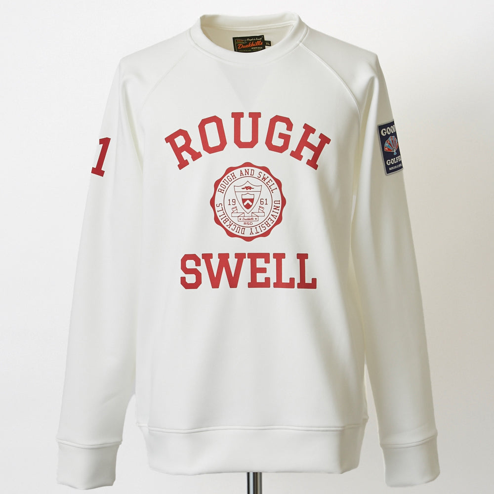 【rough&swell】HARVARD SWEAT［WHITE］ (RSM-22204)