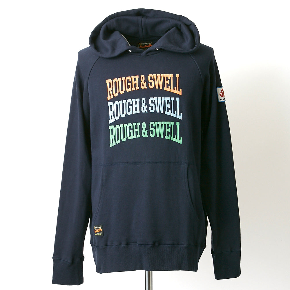 【rough&swell】MEN'S SANTA MONICA HOODIE［NAVY］（RSM-22239）