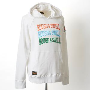 【rough&swell】MEN'S SANTA MONICA HOODIE［WHITE］（RSM-22239）