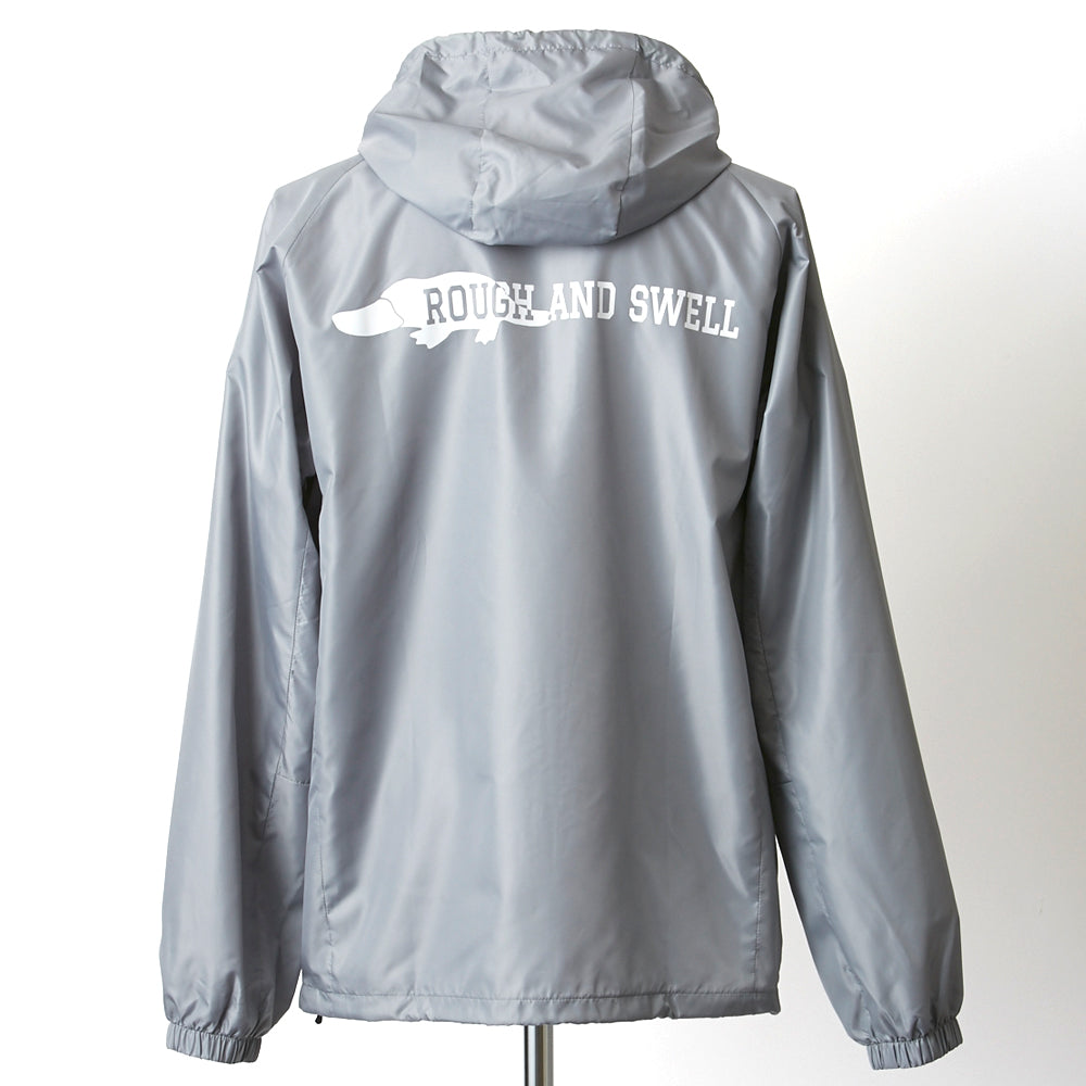 【rough&amp;swell】MEN'S HEXAGON ZIP HOODIE[GRAY](RSM-22243)