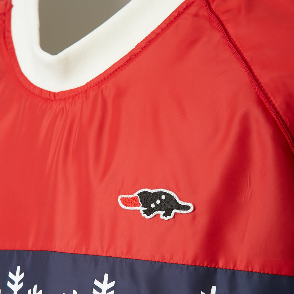 【rough&swell】MEN'S BLIZZARD SNEAD［NAVY×RED］（RSM-22247 ）