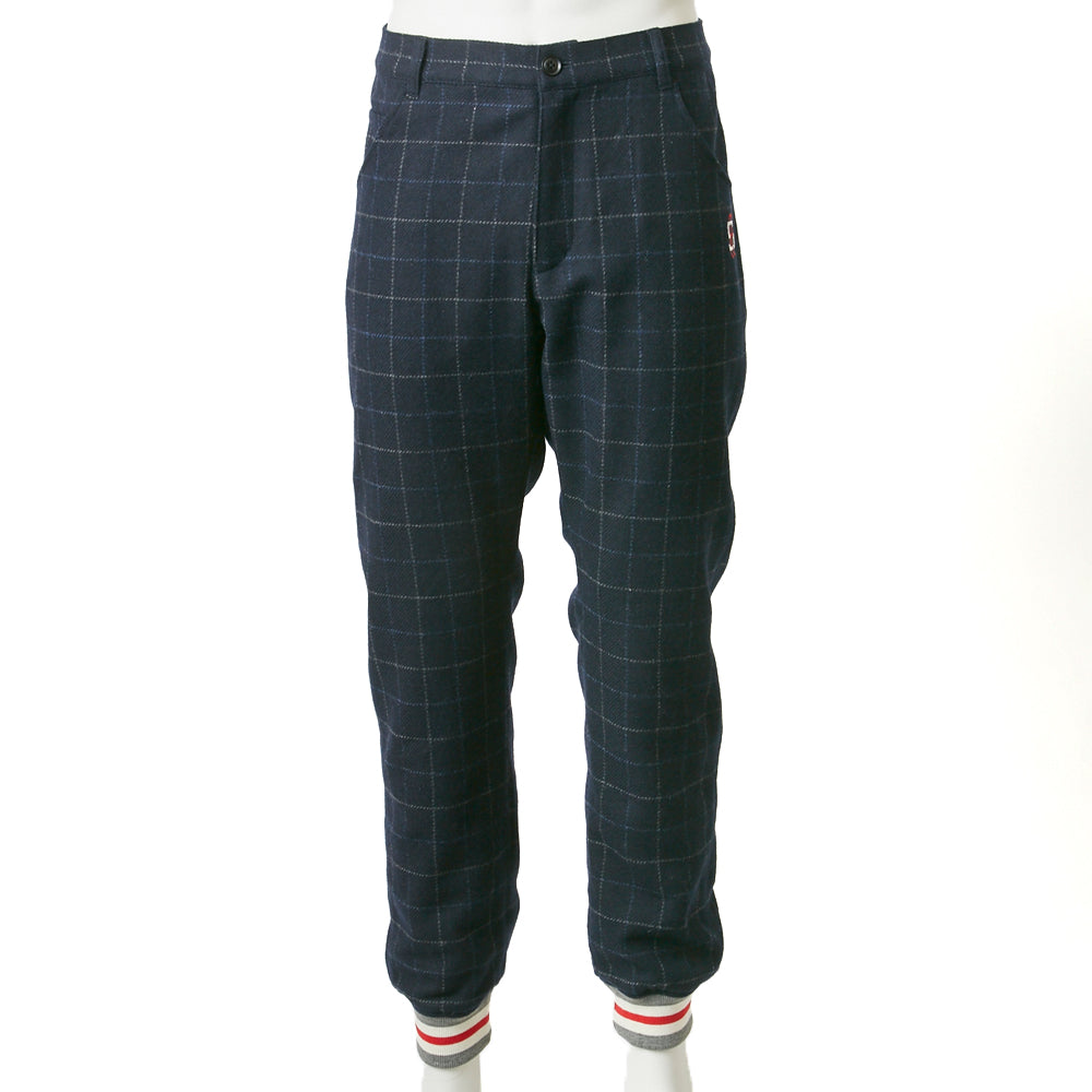 【rough&swell】CHECKED BOLT［NAVY］（RSM-22267）