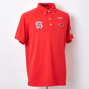 【rough&swell】MEN'S BIG D POLO［RED］（RSM-23010）