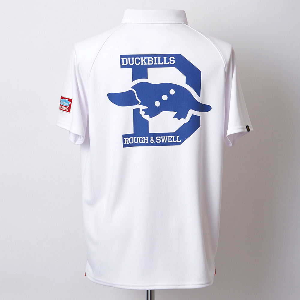 【rough&swell】MEN'S BIG D POLO［WHITE］（RSM-23010）