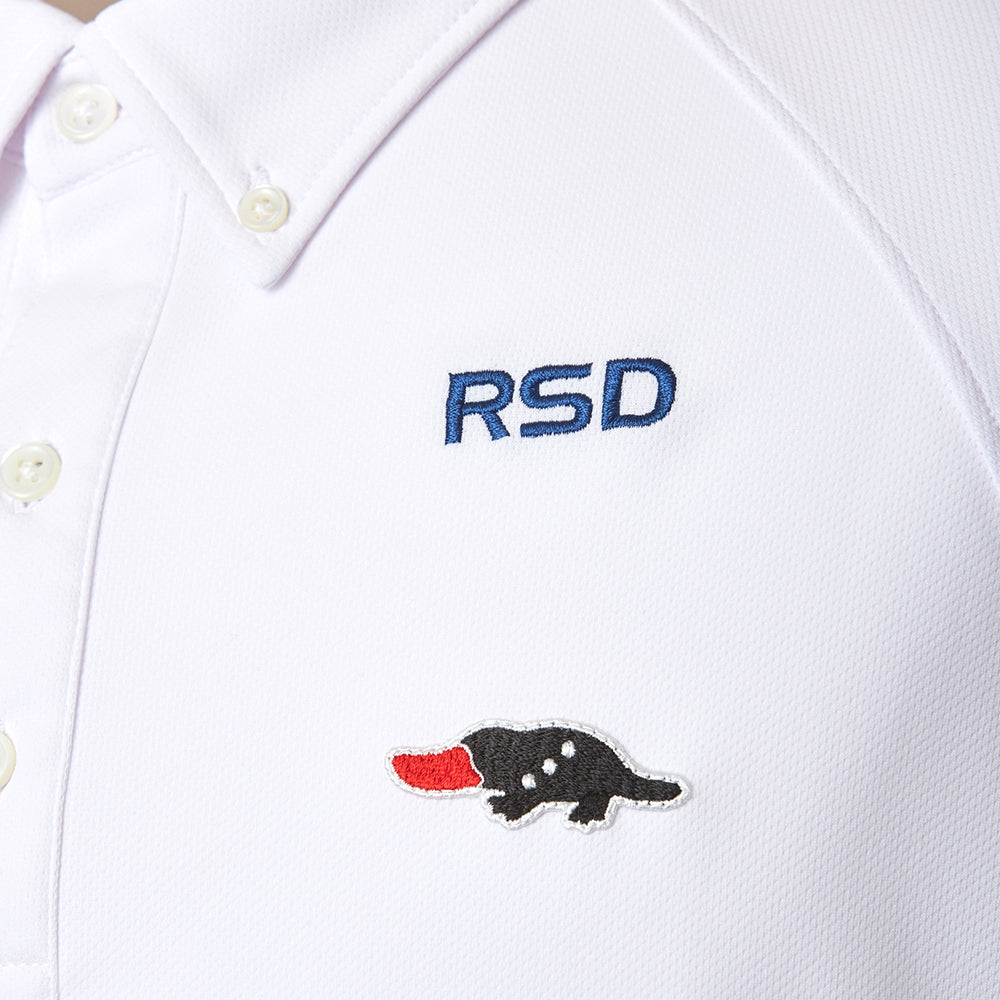 【rough&amp;swell】MEN'S BIG D POLO[WHITE](RSM-23010)