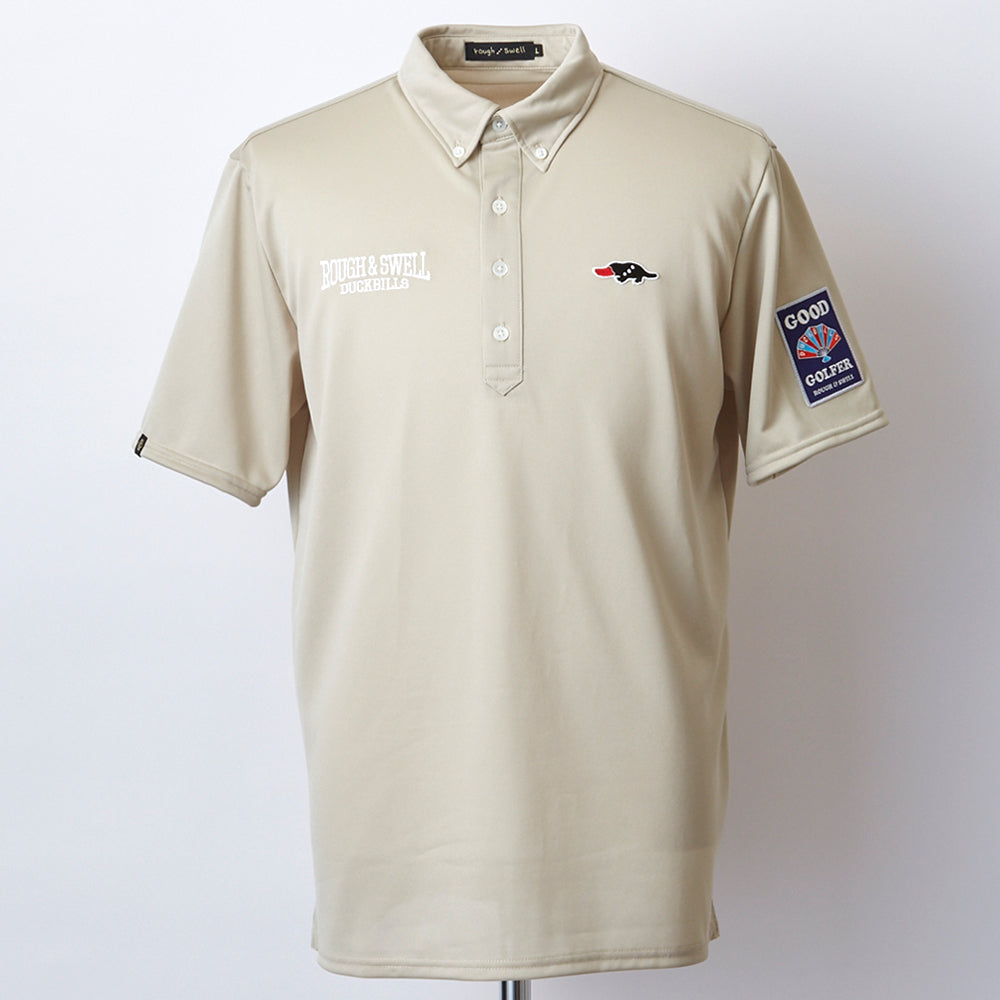 【rough＆swell】HARVARD POLO［BEIGE］（RSM-23009）